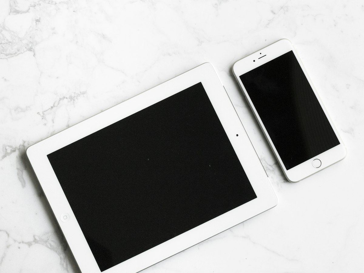 Tablets and phones